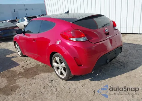 2014 Hyundai Veloster Base W/Black z USA, uszkodzony, nr VIN KMHTC6AD3EU199372